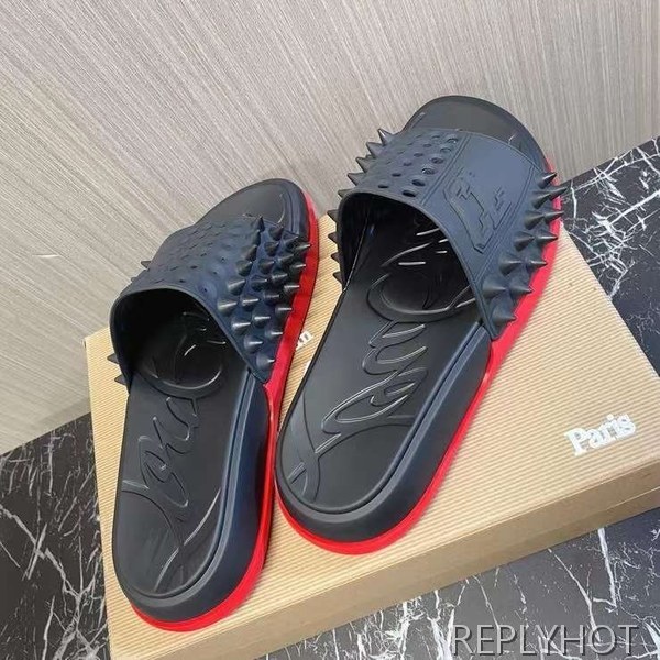 루부탱 2024 CL 스파이크 샌들 슬리퍼 신발