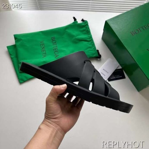 보테가베네타 2024 인트레치아토 러버 샌들 슬리퍼 신발