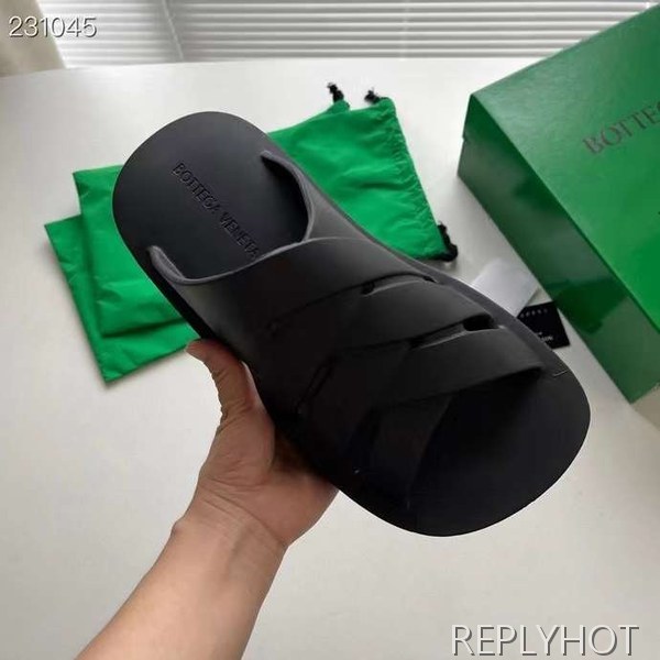 보테가베네타 2024 인트레치아토 러버 샌들 슬리퍼 신발