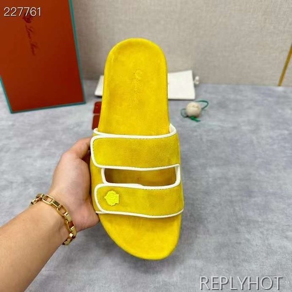 로로피아나 2024 와이키키 슬리퍼 샌들 뮬 신발