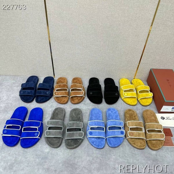 로로피아나 2024 와이키키 슬리퍼 샌들 뮬 신발