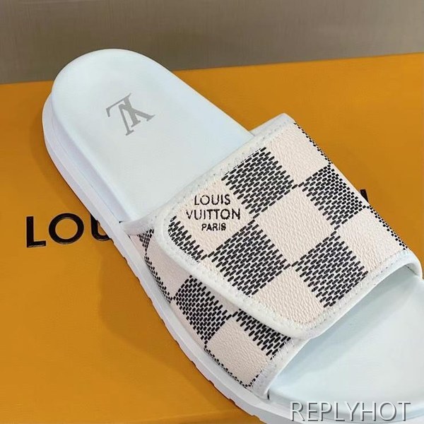 루이비통 2023 다미에 마이애미 뮬 샌들 슬리퍼