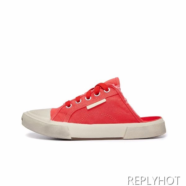 발렌시아가 2022 파리스 뮬 샌들 레드컬러