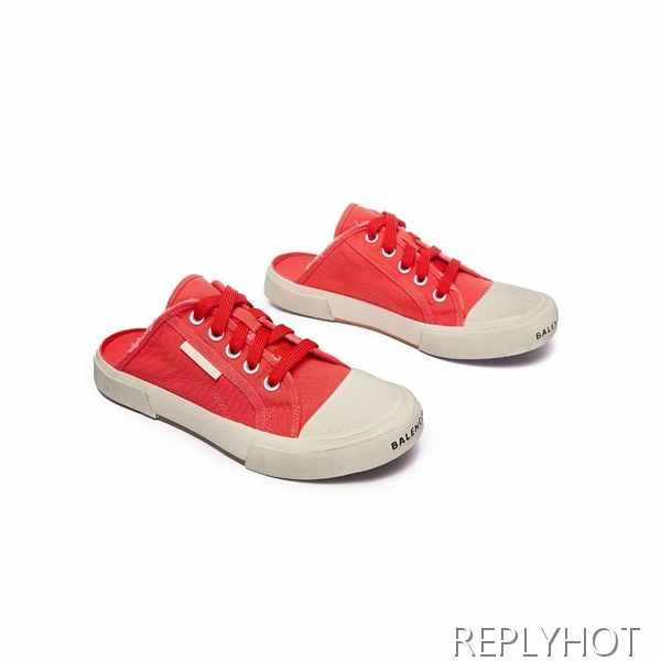 발렌시아가 2022 파리스 뮬 샌들 레드컬러