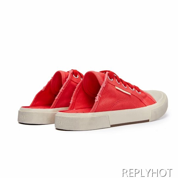 발렌시아가 2022 파리스 뮬 샌들 레드컬러