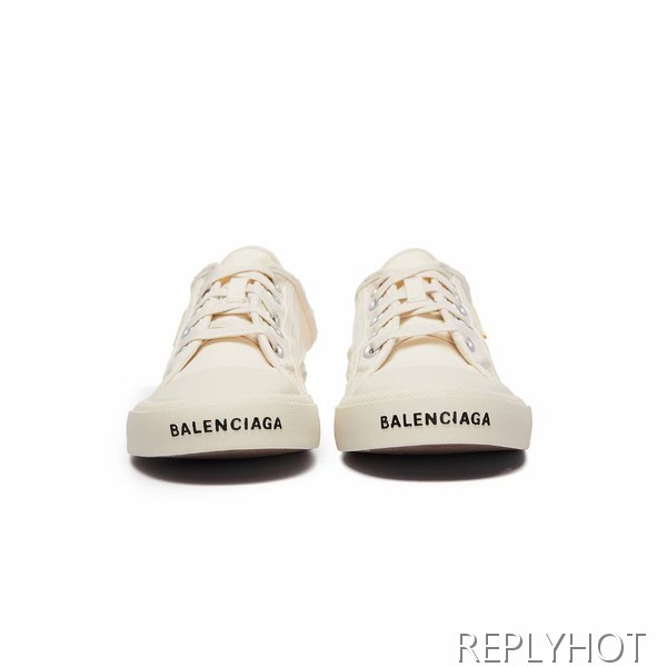 발렌시아가 2022 파리스 뮬 샌들 아이보리 화이트컬러