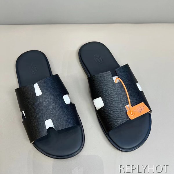 에르메스 2022 토고 블랙 이즈미르 샌들