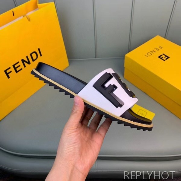 펜디 2022 로고 엠보 비치 샌들