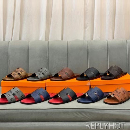 에르메스 2022 H코치 프린팅 이즈미르 샌들