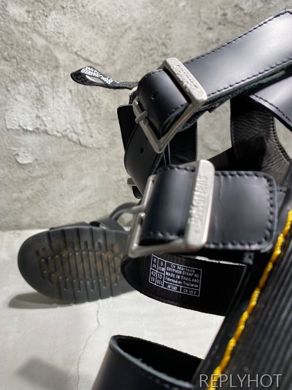 릭오웬스 2021 닥터마틴 콜라보 그리폰 샌들