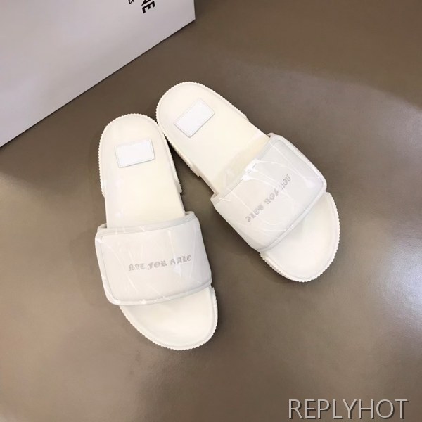 셀린느 2021 페인팅 슬라이드 샌들