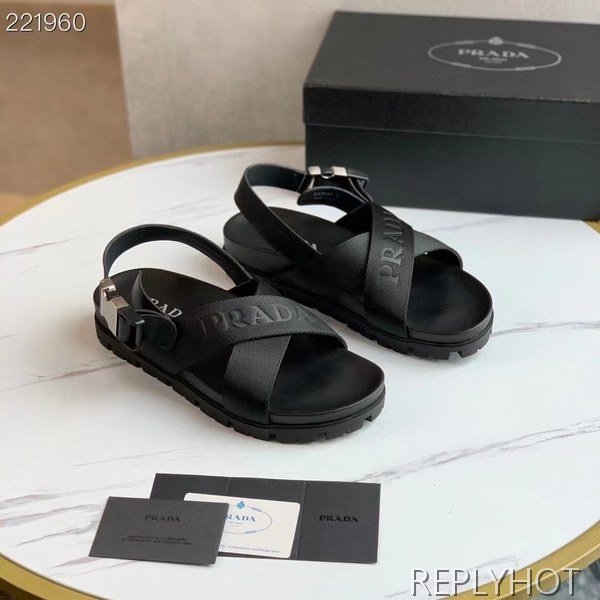 프라다 2021 스트랩 샌들