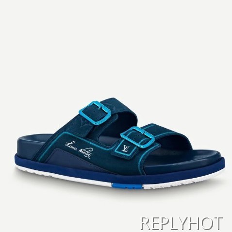 루이비통 2021 LV트레이너 뮬 샌들