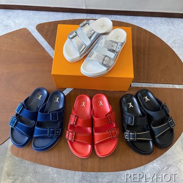 루이비통 2021 LV트레이너 뮬 샌들