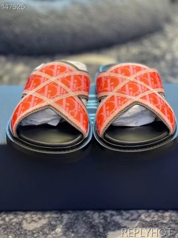 디올 2021 x 스트랩 오블리크 샌들