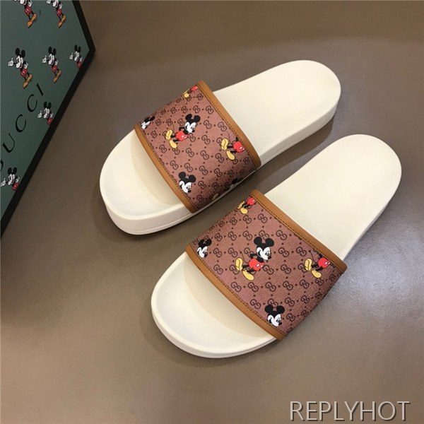 구찌 남성용 미키 슬리퍼 G301011-2 2020/신상