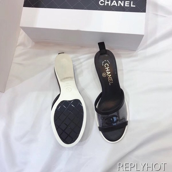 19 샤넬 투명 슬리퍼 6컬러