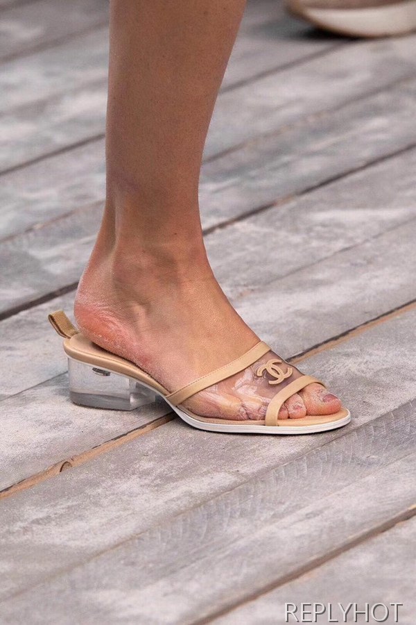 19 샤넬 투명 슬리퍼 6컬러