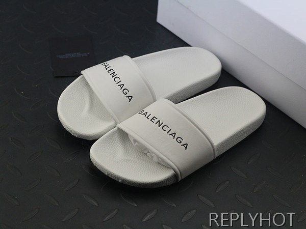 Balenciaga 발렌시아가 슬리퍼 블랙,화이트