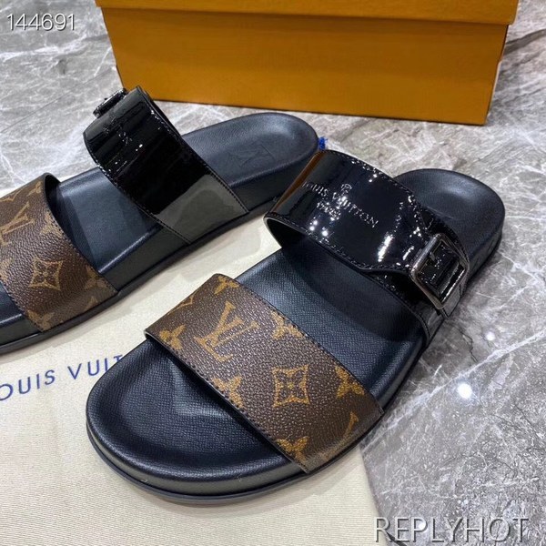 루이비통 2020 선베스 플랫 브라운모노그램 샌들