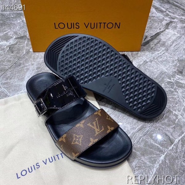 루이비통 2020 선베스 플랫 브라운모노그램 샌들