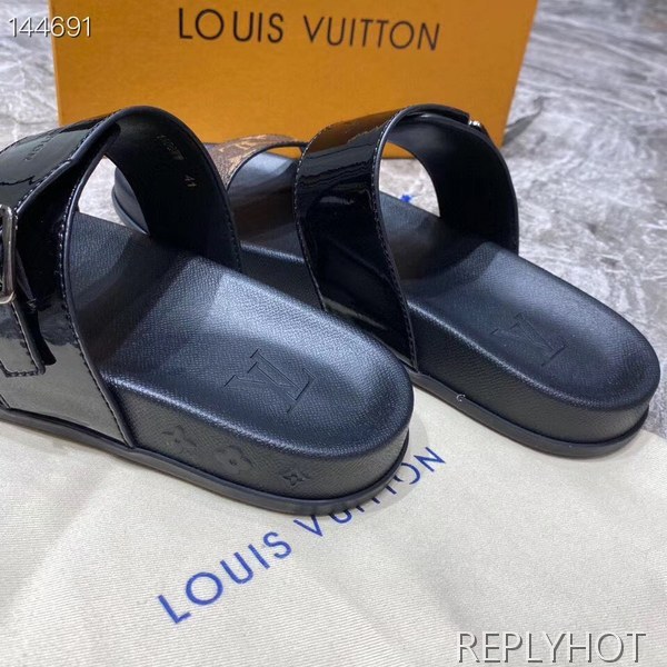 루이비통 2020 선베스 플랫 브라운모노그램 샌들