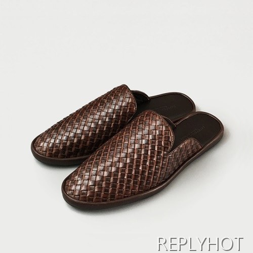 [업 신상]Bottega Veneta 2020 Mens Leather Slipper