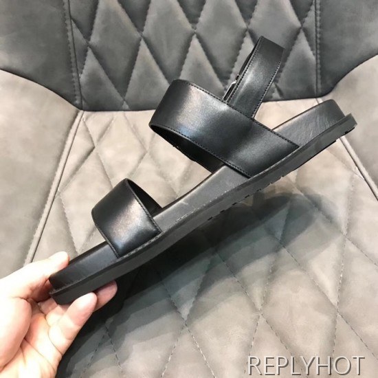 Fendi 2020 Mens Leather Sandal