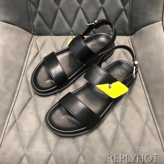 Fendi 2020 Mens Leather Sandal