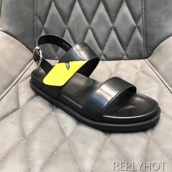 Fendi 2020 Mens Leather Sandal