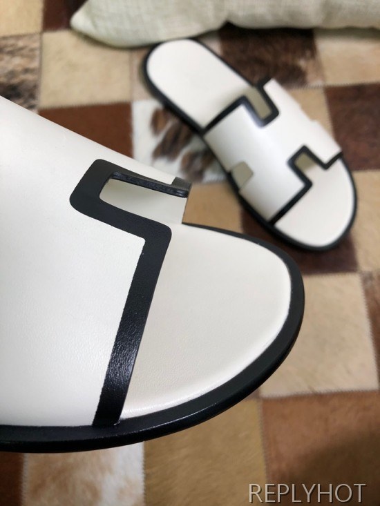 Hermes 2020 Mens Leather Slipper