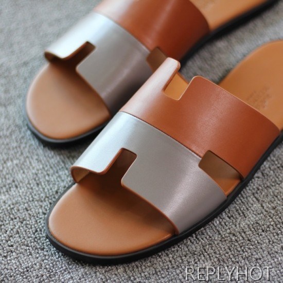 Hermes 2020 Mens Epsom Leather Slipper