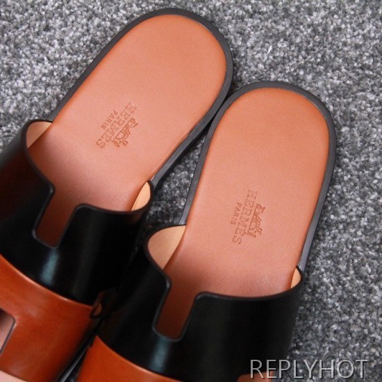 Hermes 2020 Mens Epsom Leather Slipper