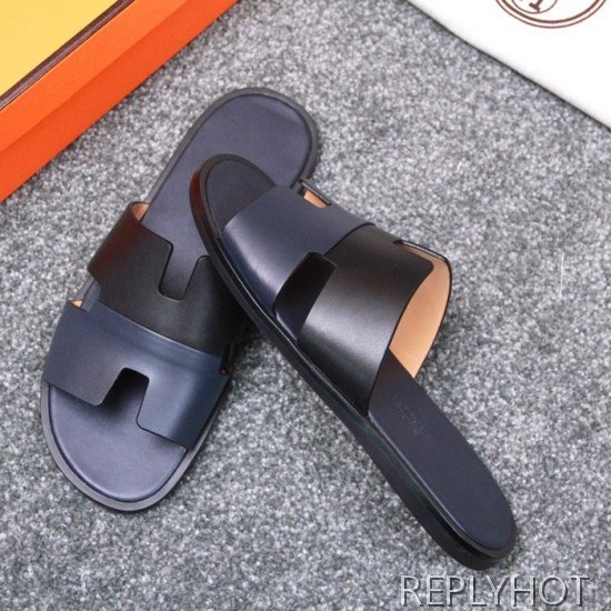 Hermes 2020 Mens Epsom Leather Slipper