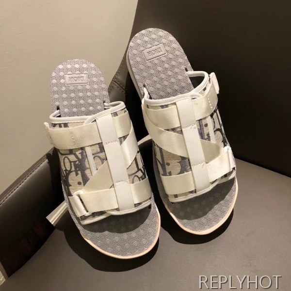 디올 2020 오블리크 아이보리컬러 샌들