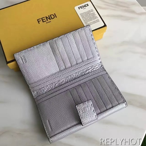 펜디 피카부 장지갑 0308 실버