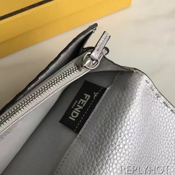 펜디 피카부 장지갑 0308 실버