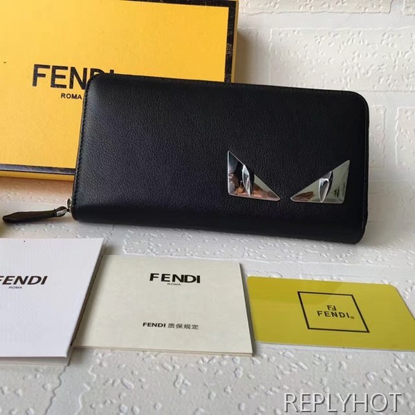 펜디 카푸스킨 지퍼장지갑 55019