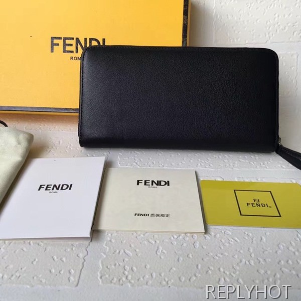 펜디 카푸스킨 지퍼장지갑 55019