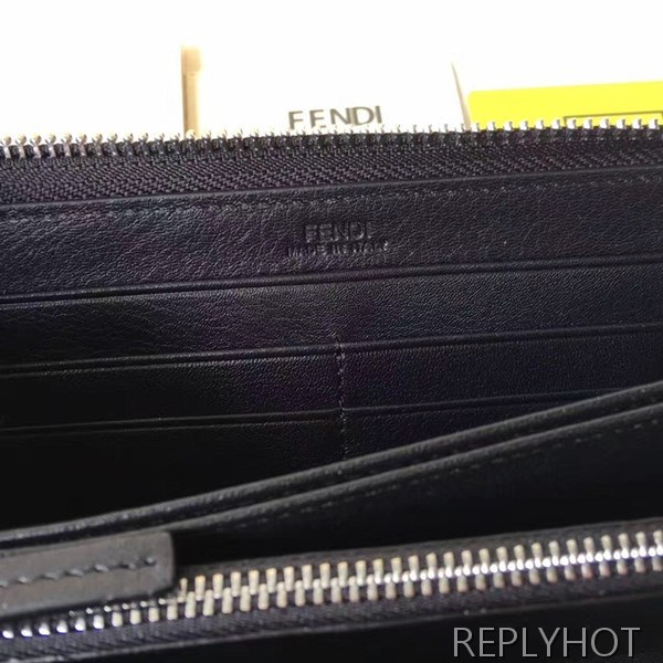 펜디 카푸스킨 지퍼장지갑 55019