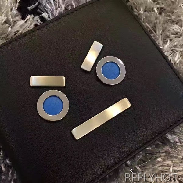 펜디 카푸스킨 반지갑 D55016 블랙