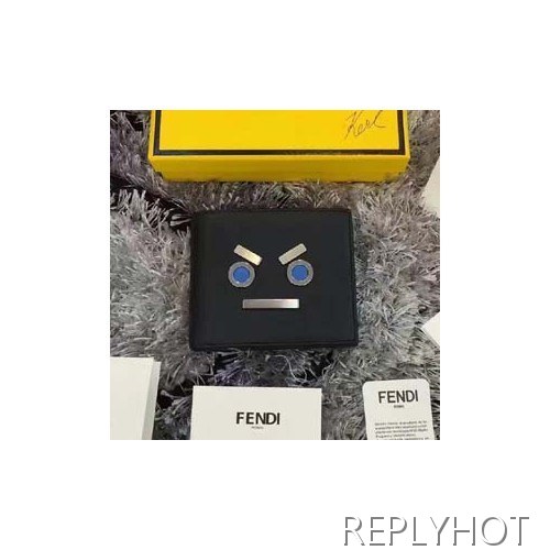 펜디 카푸스킨 반지갑 D55016 블랙