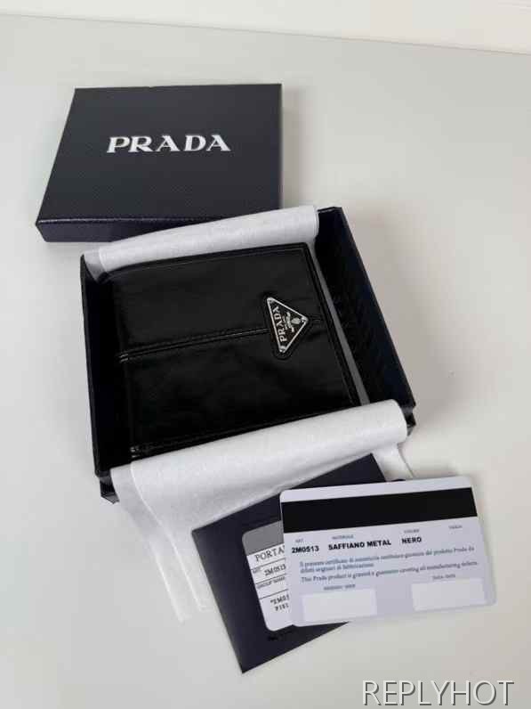 프라다 2025 2MO513 2CX7 F0002  반지갑 지갑