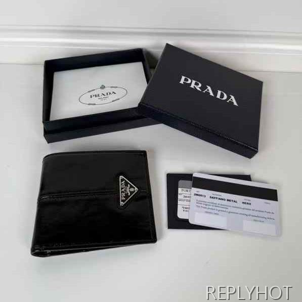 프라다 2025 2MO513 2CX7 F0002  반지갑 지갑
