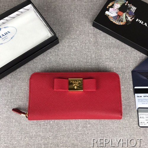 Prada 프라다 리본 장지갑 1MH132 prada 여자지갑 6종