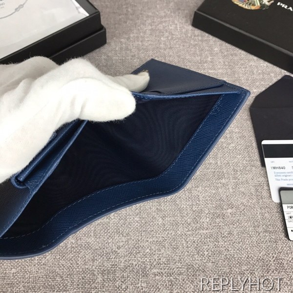 Prada 프라다 사피아노 카이에 반지갑 1MH840 prada 여자지갑 5062