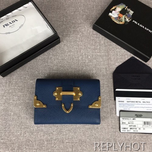 Prada 프라다 사피아노 카이에 반지갑 1MH840 prada 여자지갑 5062