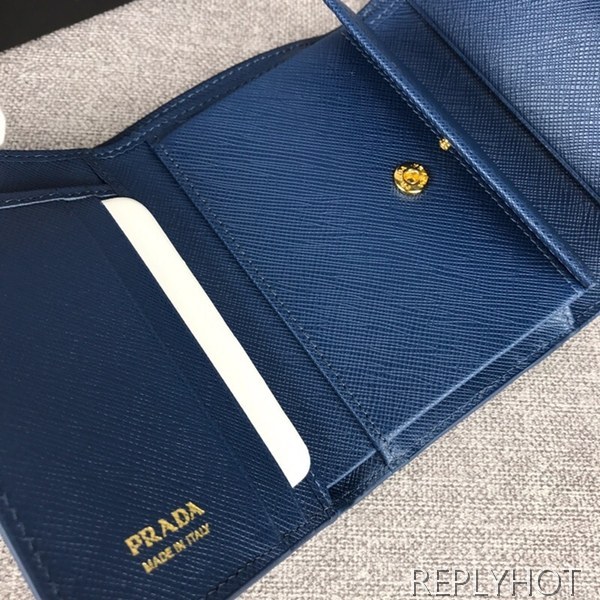 Prada 프라다 사피아노 카이에 반지갑 1MH840 prada 여자지갑 5062