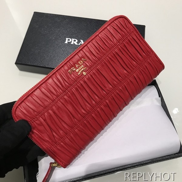 Prada 프라다 1ML506 지퍼 장지갑 prada 여자지갑 pra5077