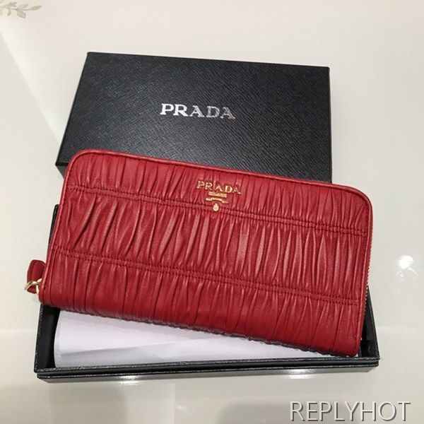 Prada 프라다 1ML506 지퍼 장지갑 prada 여자지갑 pra5077